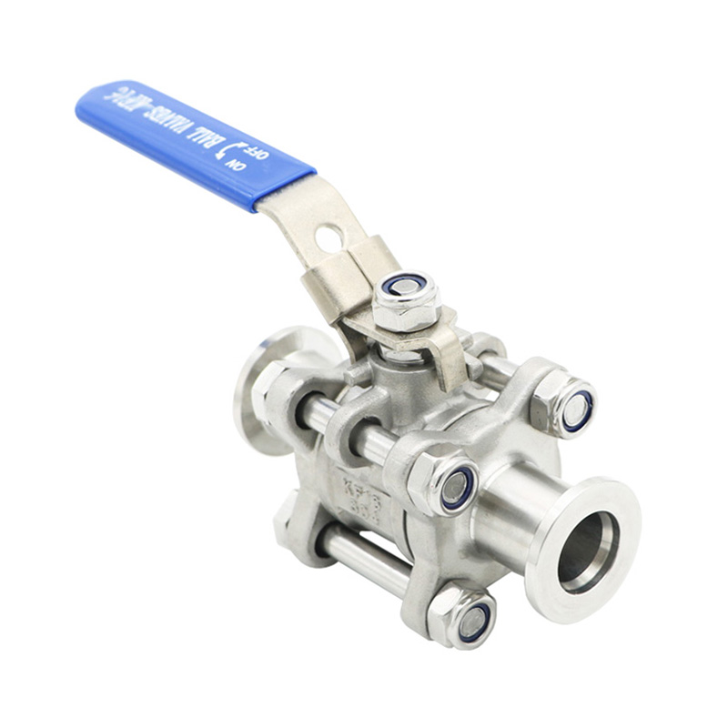 Three-Piece KF Vacuum Ball Valve